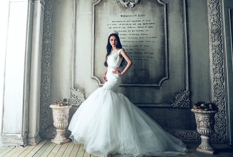 Starry Wedding Gown